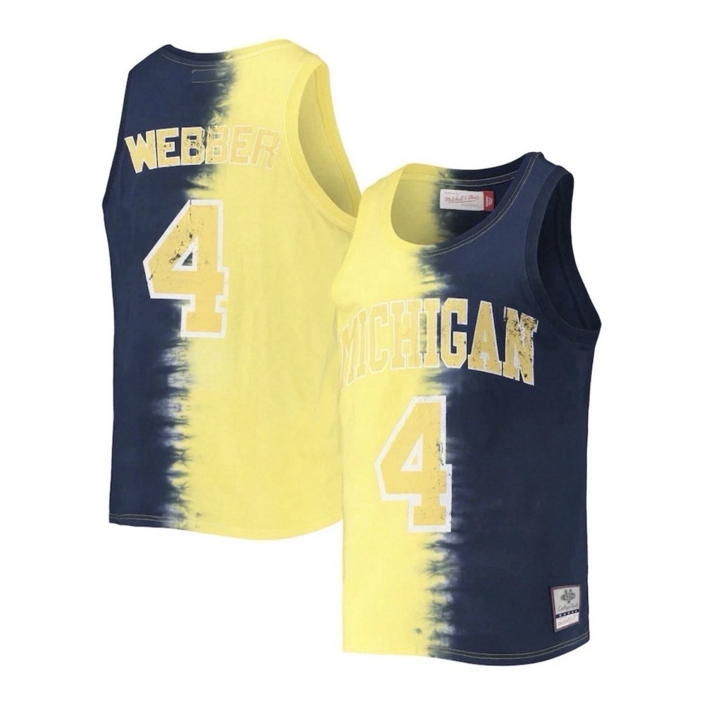 Michigan‎ Wolverines Chris Webber Mitchell & Ness Basketball Jersey Men XL ✅ $90